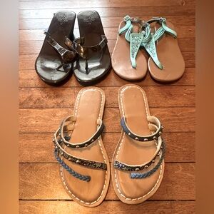 Vera Wang and Maurice’s sandal bundle size 6